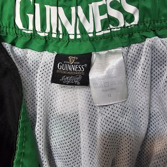 Guinness Men's Medium Waist 32 Swim Surf Beachwear Trunks Pre-owned - Picture 5 of 15